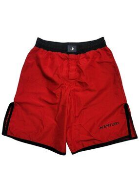 Century Martial Arts Red MMA Fight Shorts Size 28 Combat Athletic
